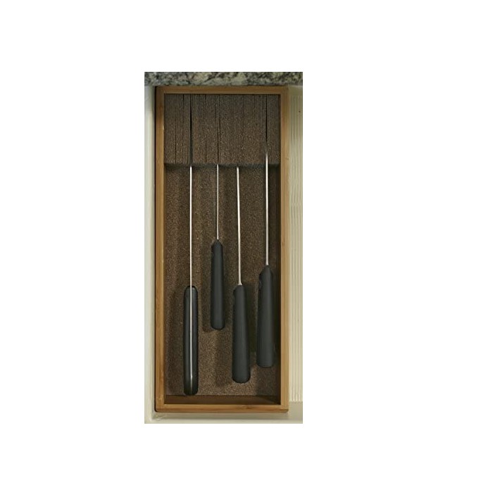 Combohome кухонный нож в ящике для хранения пробкового композитного материала Держатель ножей никогда не тускнеет ваши лезвия