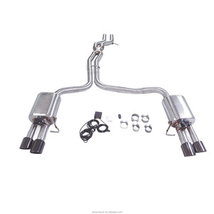 Sistema <span class=keywords><strong>de</strong></span> <span class=keywords><strong>Escape</strong></span> Catback REV con Válvula Eléctrica para Audi S8 D4 4.0 TFSI quattro V8, Fabricado con <span class=keywords><strong>Tubo</strong></span> SUS304 - Product Image 4