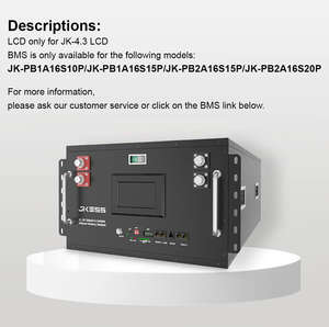 15kWh DIY LF280K เก็บพลังงานแสงอาทิตย์เกรด280Ah 48V 200ah/200A PB2A16S20P แบตเตอรี่ LiFePO4กล่องแบตเตอรี่จอแสดงผล LCD - Product Image 6