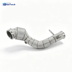 Tuyau de descente turbo haute performance pour Mercedes Benz C300 W205 S205 C205 M274 2.0L Turbo en acier inoxydable 304, tuyau de course à haut débit - Product Image 1
