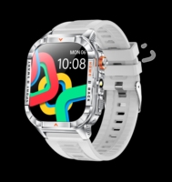 Montre connectée J13, appels, étanche IP68, 1200 mAh, 2,01 pouces