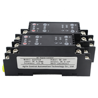 Industri DC arus dan tegangan pemancar Isolator sinyal 4-20mA untuk 0-10V 0-5V 1In 1 keluar Analog Dc sinyal modul terisolasi