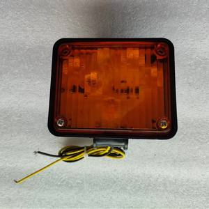 Luz de Advertencia LED Ámbar Estroboscópica para Camión, Remolque, Camioneta, Montaje en Pared, IP65, Material de PC, Fuente de Alimentación Externa - Product Image 2