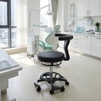 Tabouret ergonomique mobile réglable en hauteur avec fonction d'inclinaison, chaise de bureau pivotante pour position assise-debout, idéal pour le télétravail et les sièges actifs