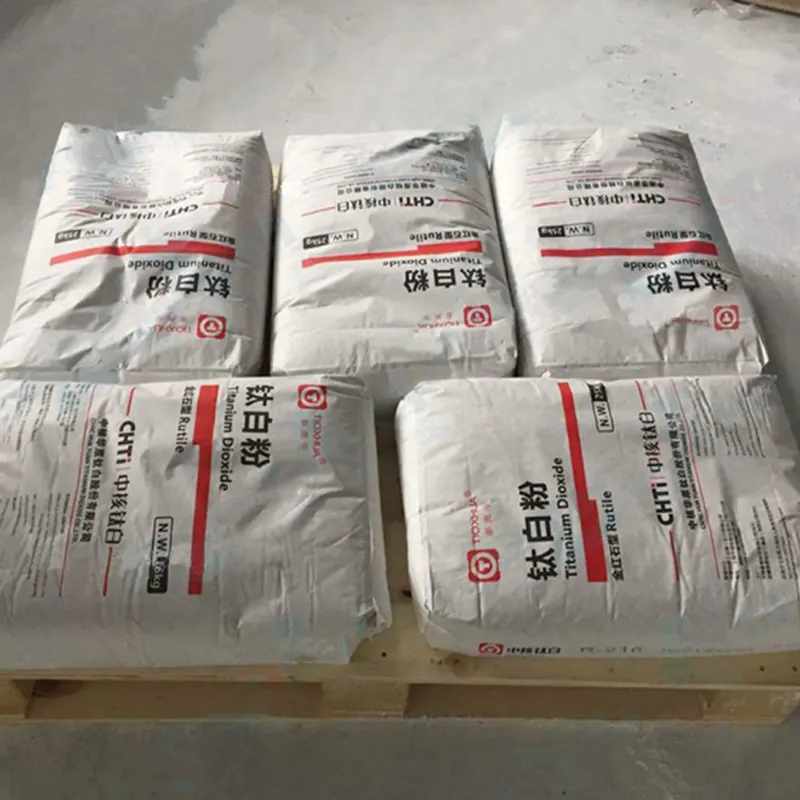 Rutile R-219 Titanium dioksida kualitas tinggi/2196/216 bubuk Titanium dioksida TiO2 untuk plastik Masterbatch/cat dan lapisan