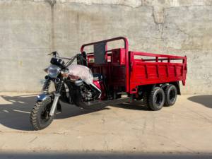 Nouveau véhicule tricycle lourd 350cc à déchargement automatique pour le transport de marchandises agricoles, moto à <span class=keywords><strong>neuf</strong></span> roues 2026 - Product Image 5