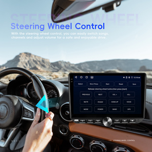 วิทยุติดรถยนต์ Podofo 10 นิ้ว 4+64GB 2din ระบบแอนดรอยด์ 4Core รองรับ Wireless CarPlay และ Android Auto พร้อม GPS WiFi BT FM/RDS EQ GPS - Product Image 4