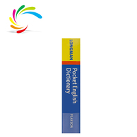 Fabricant chinois Nouveauté promotionnelle Dictionnaire anglais à couverture souple Stock Dictionnaire anglais de poche Longman