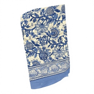 Écharpe florale Sunshine, Dupatta motif fleur de moutarde, Écharpe jaune à imprimé ethnique, Écharpe à imprimé floral royal, Dupatta Jardin de marguerites - Product Image 4