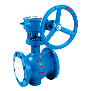 YueMeiTe Eccentric Hemispherical Valve 6 In Flanged Ball Valve For Water Industrial Use - Product Image 3