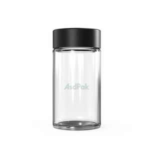 Frascos de Vidrio de 3.5g con Tapas Personalizadas con su Diseño, Frascos a Prueba de Niños de 3oz y 4oz con Tacto Suave, Envases para Dispensario, Frascos para Guardar Hierbas - Product Image 1