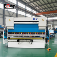 Presse plieuse industrielle BOST 125T 3200mm équipée d'un encodeur linéaire GIVI, système CNC ESTUN E315PS 4+1