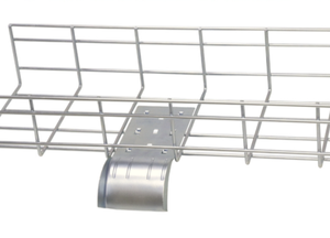 Bandeja de Cables de Acero al Carbono con Malla Abierta, Resistente al Fuego, para Sala de Computación, Soporte Integrado para Cableado de Comunicaciones - Product Image 3