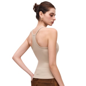 Premium Modal Slimming Sports <strong>Vest</strong> Women Moisture Wicking Yoga Training Tank <strong>Top</strong> <strong>with</strong> <strong>Built</strong> <strong>in</strong> <strong>Bra</strong> Pads Pilates Workout <strong>Tops</strong> - Product Image 6