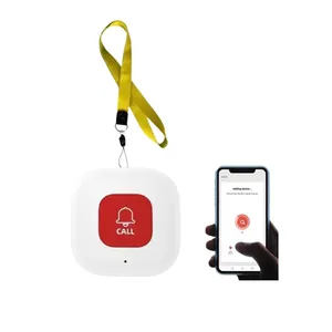 Tuya WiFi inalámbrico IOT Smart SOS botón de llamada de pánico de emergencia para hogar inteligente para anciano niños mujer embarazada