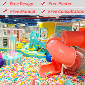 <b>Colourful</b> Indoor Children's Soft Play <b>Set</b> Commercial Children's Playground Including Ball Pool and Slide - Product Image 2