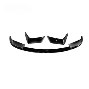 Sửa Đổi Phía Trước Bumper Lip <span class=keywords><strong>Splitter</strong></span> 2012 2018 Chuyển Nước In Ấn Nhựa Cho BMW 3 Series F30 M3 Phong Cách Cơ Thể Kit Phụ Kiện - Product Image 6