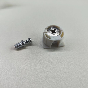 Rafix Zinc Alloy 3-in-1 <b>Plastic</b> and Wood Furniture Cabinet Connector Iron <b>Kitchen</b> Shelf Support Pins for Wardrobe Use - Product Image 5