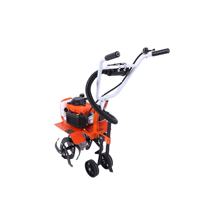 Mini-motoculteur à essence 52cc, outils agricoles, cultivateur rotatif, désherbeur manuel avec lames droites/croisées/courbées, poignée en métal
