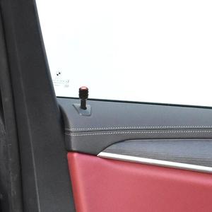 2 Stück universelle Autotürschlossknöpfe aus Aluminiumlegierung mit orangefarbenem Oberteil für die meisten Fahrzeuge - Product Image 6