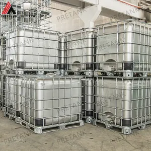 stainless steel ibc tote tank for chemicals & liquid storage