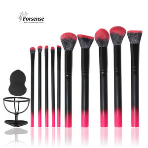 Oem Complete Women <span class=keywords><strong>Magic</strong></span> Set de brochas para maquillaje <span class=keywords><strong>profesional</strong></span> de alta calidad de pelo humano Nylon Face Makeup Brush Set Fabricante - Product Image 1