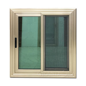 <span class=keywords><strong>Ventanas</strong></span> Corredizas de Aluminio con Doble Vidrio Templado Reflectante, <span class=keywords><strong>Ventanas</strong></span> Modernas de Aluminio con Mosquitera - Product Image 4