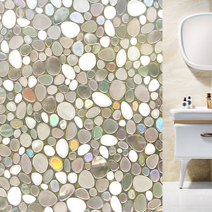 Etiqueta estática de adoquines GANI, película de <span class=keywords><strong>privacidad</strong></span>, calcomanías de arcoíris, vinilo decorativo 3D teñido para construir <span class=keywords><strong>ventanas</strong></span> de vidrio de Hotel - Product Image 2