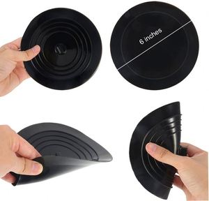 Bouchon de vidange universel en silicone anti-blocage de 15 cm pour douche, baignoire, drain de sol, et évier de cuisine - Product Image 5