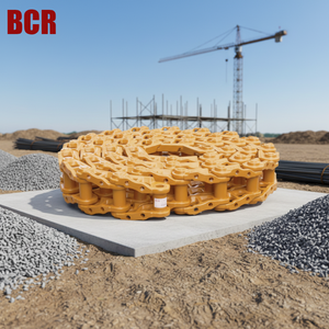 נעלי זחל לבלדוזר BCR, פלטות זחל מיני מחפר, פלדה, בעלות תקן ISO9001 עם אחריות, מתוצרת פוג'יאן, למכירה - Product Image 2