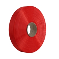 High Tenacity Eco-Friendly Anti-Bacteria 100% Polyester Filament Yarn Industrial Fancy Yarn Dyed Red Color POY Yarn