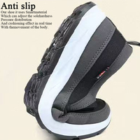 Mocassins décontractés pour hommes de haute qualité, respirants en maille, semelle antidérapante en PVC, confortables, pour la marche quotidienne des personnes âgées, OEM