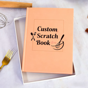 Impression personnalisée de haute qualité Foodie Adventure Challenge Scratch Off Book Culinary and Dinner Night Games Book for Home Cooking - Product Image 1