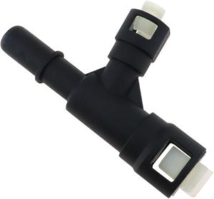 Connecteur en T pour tuyau d'entrée de chauffage HVAC en ABS noir pour Cadillac Escalade Chevy Tahoe GMC Yukon Hummer H2 - Product Image 1