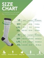 Chaussettes de compression en viscose de bambou avec logo personnalisé, 15-20 mmHg, antidérapantes, respirantes, de qualité supérieure, pour femmes enceintes et infirmières