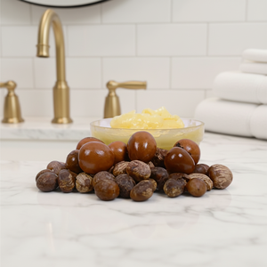 Manteca de Karité Nilotica de Uganda a Granel, Tambor de 250 kg, Sin Refinar, Impresión Serigráfica, para Formulación y Producción de Cosméticos Corporales - Product Image 1