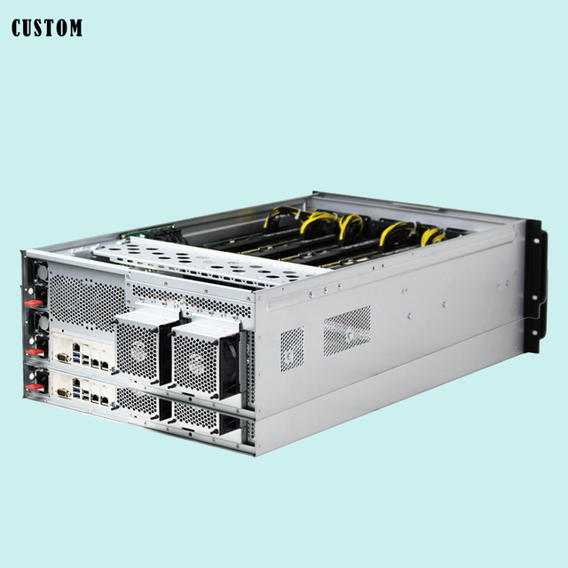 OEM Gpu Case Cards 4U 5Pcs 30Xx/40Xx Series Gpu Server Chassis Casing F or AI