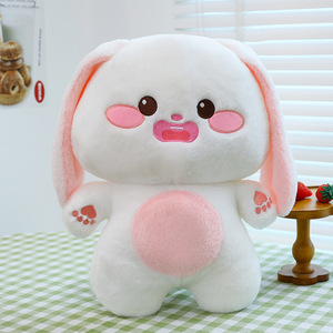 Mới Đẹp Thỏ búp bê ngủ gối dài tai nhỏ thỏ trắng Búp bê đồ chơi sang trọng Quà Tặng trẻ em - Product Image 3
