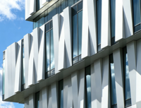 Mur-rideau en aluminium pour villa et hôtel moderne, panneaux métalliques 3D avec décoration de façade et dimensions personnalisées