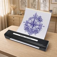 Imprimante thermique de transfert de tatouages Xprinter K82 nouvelle, rechargeable, A4, avec batterie de 1500 mAh pour débutants
