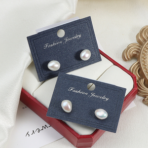 Pendientes de perlas de agua dulce barrocas trituradas sin núcleo con agujas de plata 925 al por mayor con cuentas irregulares de alto brillo - Product Image 6