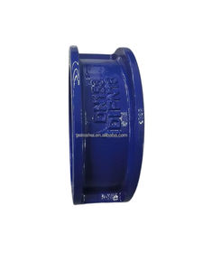 Kép tấm đôi đĩa Wafer kiểm tra van dh77x/h76x dễ uốn màu xám gang Hướng dẫn sử dụng cho phương tiện truyền thông nước với EPDM ghế SS304 mùa xuân - Product Image 6