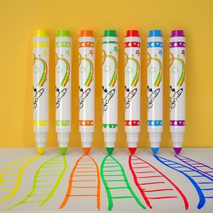 Marqueurs d'art corporel lavables à pointe ronde DC015-O, 12 couleurs, non rétractables, pour tout-petits et enfants, <span class=keywords><strong>encre</strong></span> à base d'eau, ensemble <span class=keywords><strong>de</strong></span> stylos à <span class=keywords><strong>dessin</strong></span> - Product Image 5