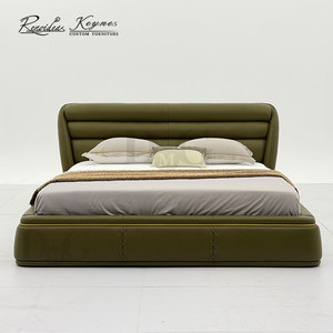 Solid Wood <b>Queen</b> Folding Guest <b>Bed</b> with Memory Foam Mattress and Thickened Frame - Product Image 4