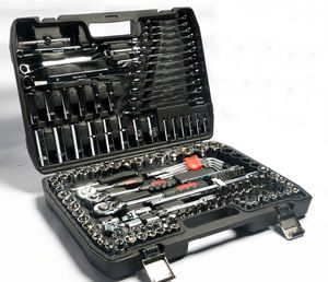 Maxpower Workshop 150 Pieces Car Repair <b>Tool</b> <b>Set</b> Socket Wrench Mechanic Kit - Product Image 2