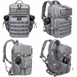 <span class=keywords><strong>Sac</strong></span> à <span class=keywords><strong>dos</strong></span> tactique unisexe Oxford pour sports de plein air, alpinisme, randonnée, camping, imperméable, camouflage, durable, grande capacité - Product Image 3