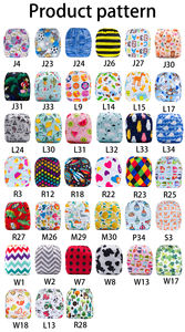 Ananbaby Fourniture en usine de couches lavables pour bébé couches lavables en matériau naturel avec insertion de poche <span class=keywords><strong>couche</strong></span> <span class=keywords><strong>lavable</strong></span> réutilisable avec boutons-pression - Product Image 3