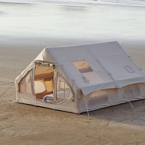 Tente pneumatique Junxin 3x4m, double couche, installation automatique, montage facile, imperméable 2000mm, tente de camping quatre saisons pour l'extérieur - Product Image 4