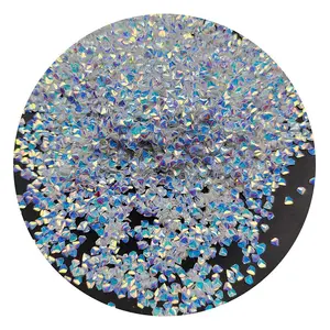Kleurrijke 3Mm 3d Diamant Pailletten Pailletten Voor Nail Art Vrouwen Manicure Bruiloft Decoratie Confetti