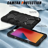 Funda de Silicona Premium para Tablet PC, para Viajeros, con Soporte, Resistente a Impactos, para iPad 10.2 7ª/8ª/9ª Generación